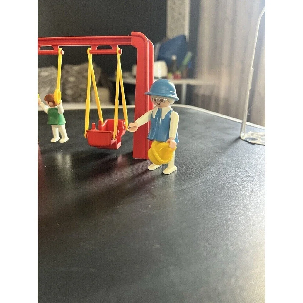 Vintage 1985 Playmobil Playground 3552 Incom replacement parts original Box